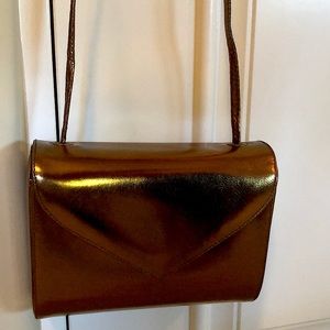 Bruno Magli  bronze shoulder bag